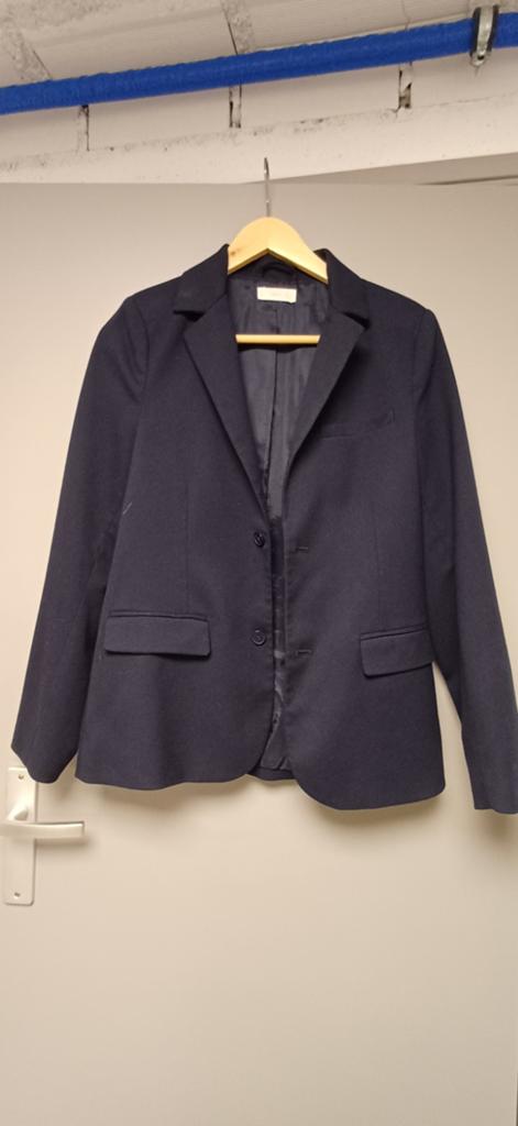 Pak / kostuum maat 146/152 donkerblauw, Nieuw, Mango, Ophalen of Verzenden, Setje