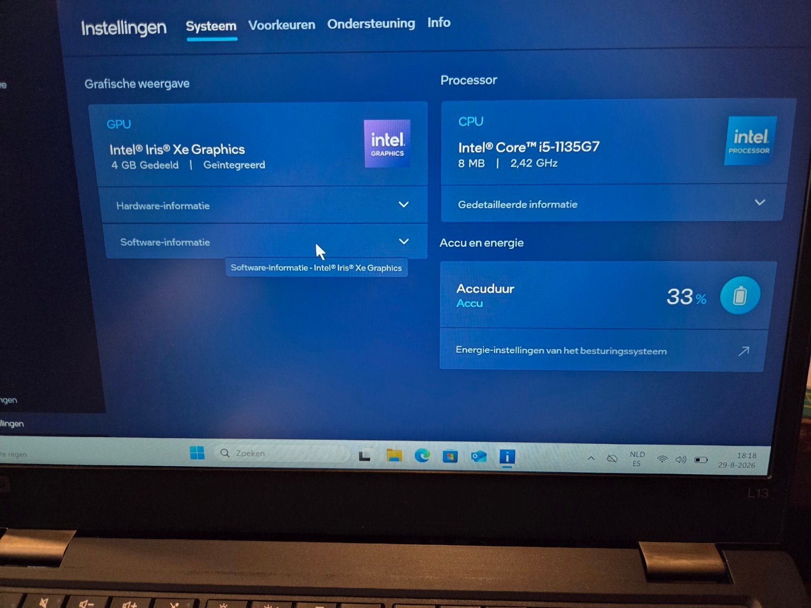 Foto 7 van Lenovo ThinkPad L13 Gen 2 te koop!
