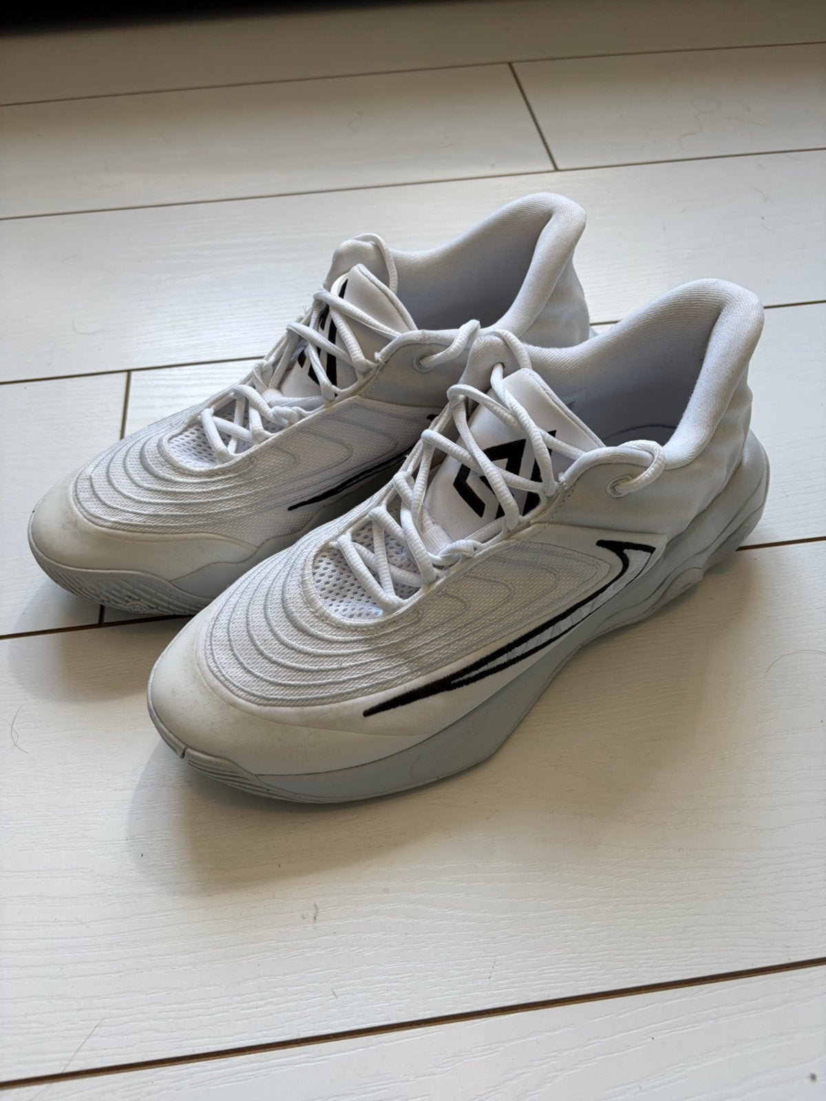 Nike Giannis Immortality 4 Wit Maat 45 Basketbalschoenen, Ophalen of Verzenden, Zo goed als nieuw, Schoenen