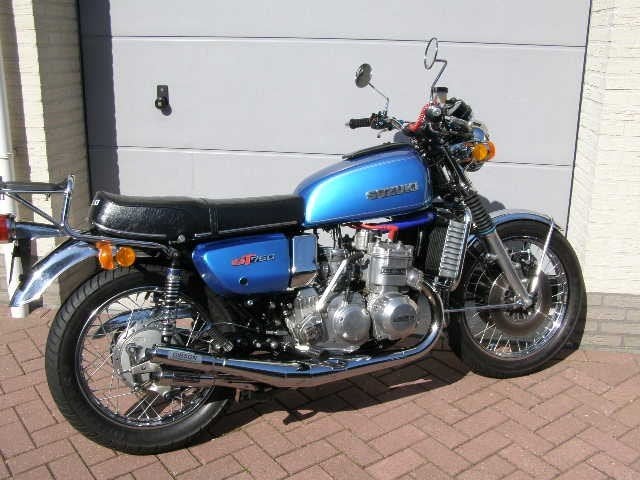 Te koop Suzuki GT750A  bouwjaar 1976, Motoren, Motoren | Oldtimers, Occasion, Motorrijbewijs A, 3 cilinders, Meer dan 35 kW