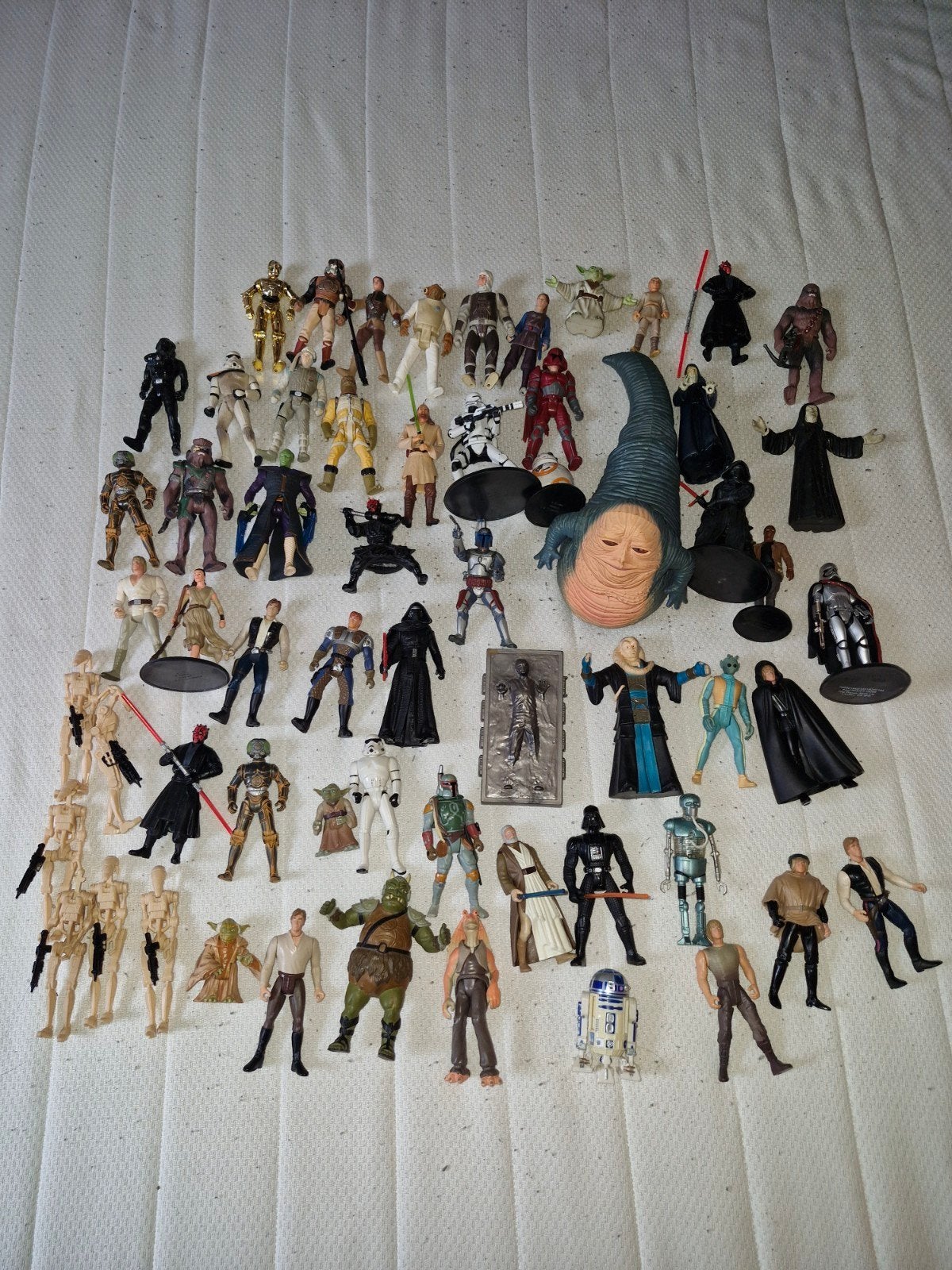 Grote collectie Star Wars actiefiguren en accessoires, Ophalen of Verzenden