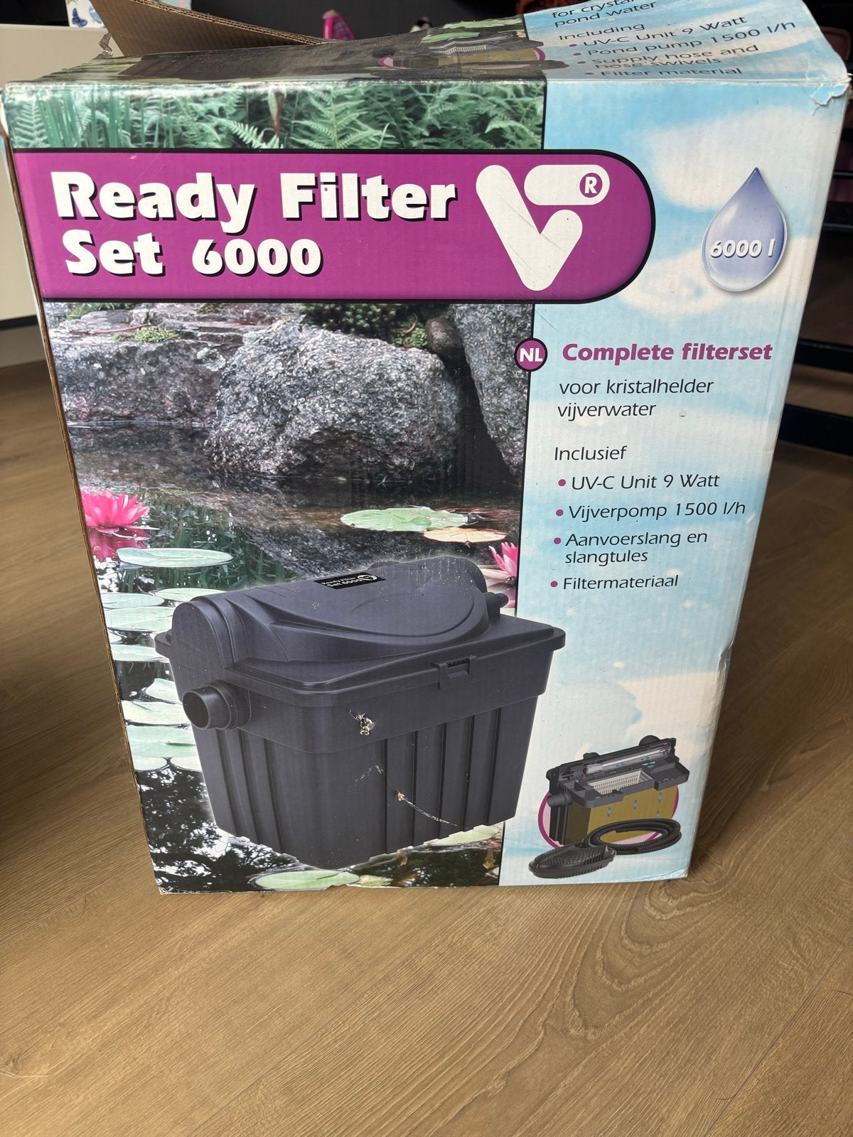 Vijverfilterset Ready Filter Set 6000, Ophalen of Verzenden, Nieuw