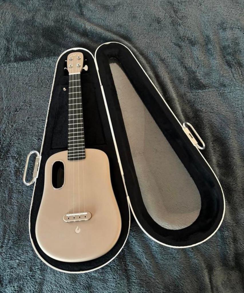 Prachtige Tenor Ukulele met case, Ophalen of Verzenden, Zo goed als nieuw, Overige typen