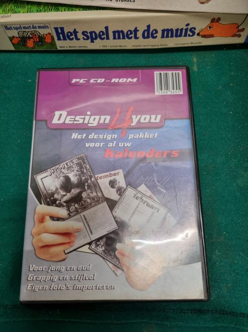 dvd pc cd-rom design4you, Ophalen of Verzenden