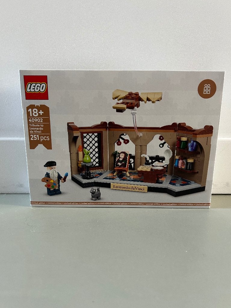 40902 Tribute to Leonardo DaVinci, Overige thema's, Lego, Nieuw, Ophalen of Verzenden