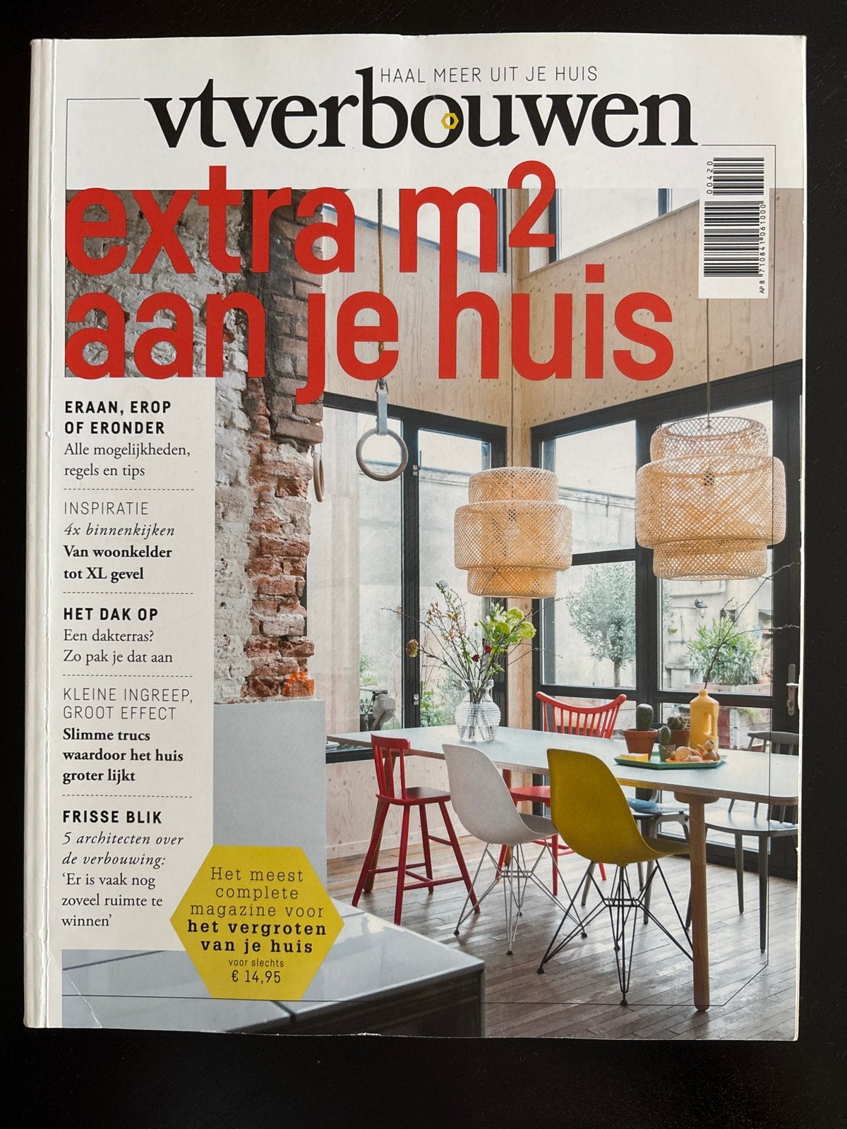 vtverbouwen: Extra m&sup2; aan je huis - Magazine, Ophalen of Verzenden, Nieuw, Overige typen