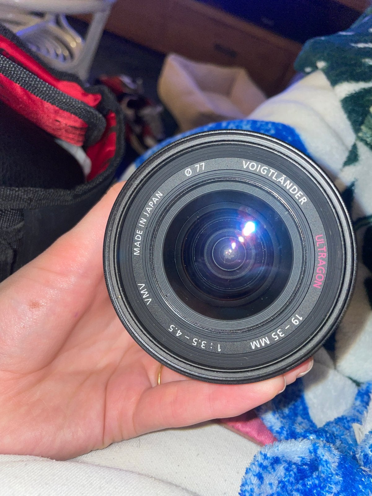Voigtlander Ultron 19-35mm f/3.5-4.5 VMV groothoeklens, Gebruikt, Overige vattingen, Voigtlander, Zoom
