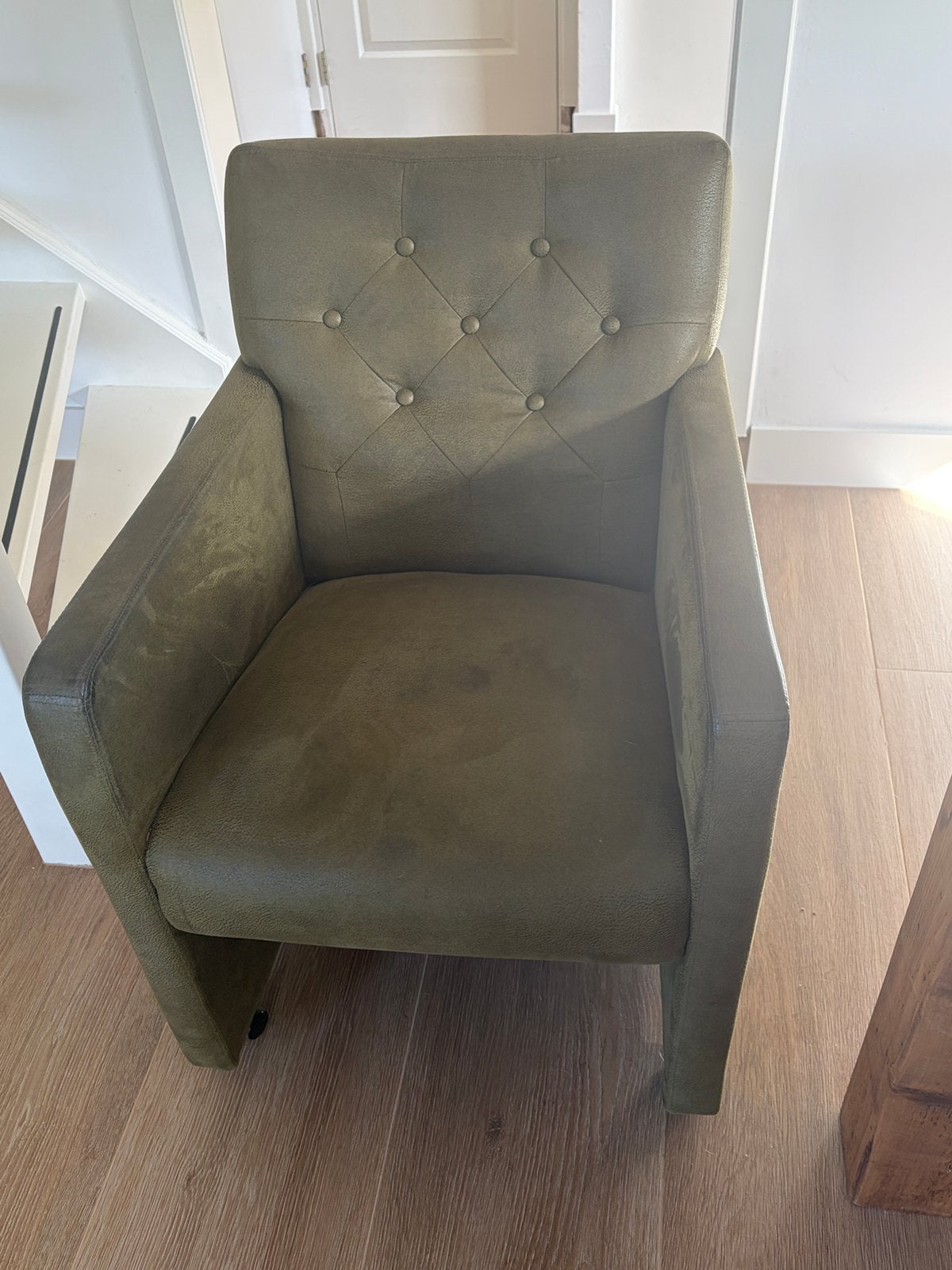 6 stoelen te koop - ophalen vanaf 15-10, Huis en Inrichting, Ophalen, Minder dan 50 cm, Gebruikt, Minder dan 75 cm