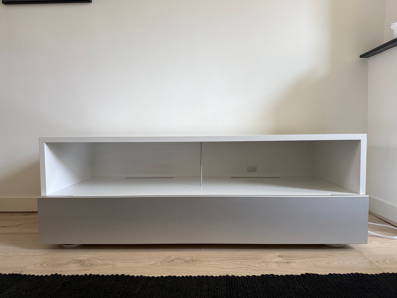 Handgemaakt design TV meubel, Huis en Inrichting, Kasten | Televisiemeubels, Ophalen, 100 tot 150 cm, Zo goed als nieuw, Minder dan 100 cm