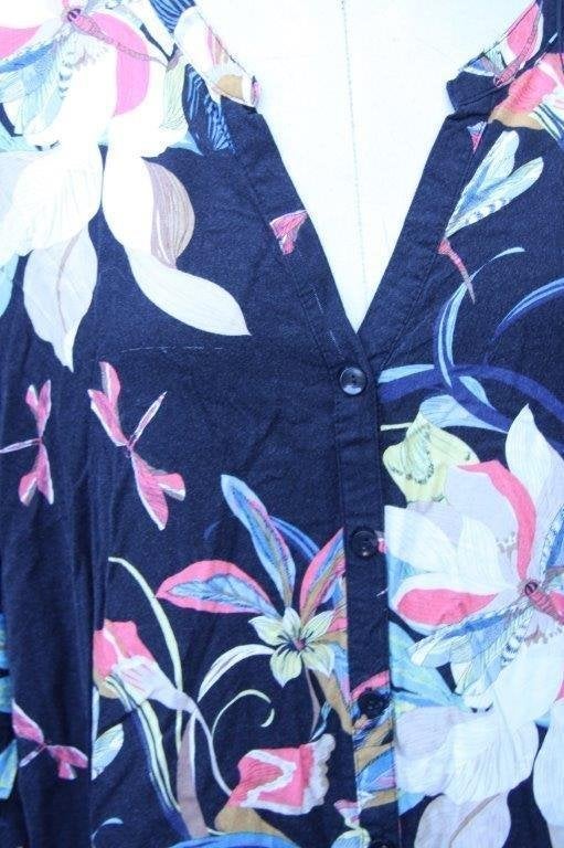 Blouse zwart/ kleur Paprika mt T6 (54) Vaste prijs, Ophalen of Verzenden, Zo goed als nieuw, Paprika, Blouse of Tuniek