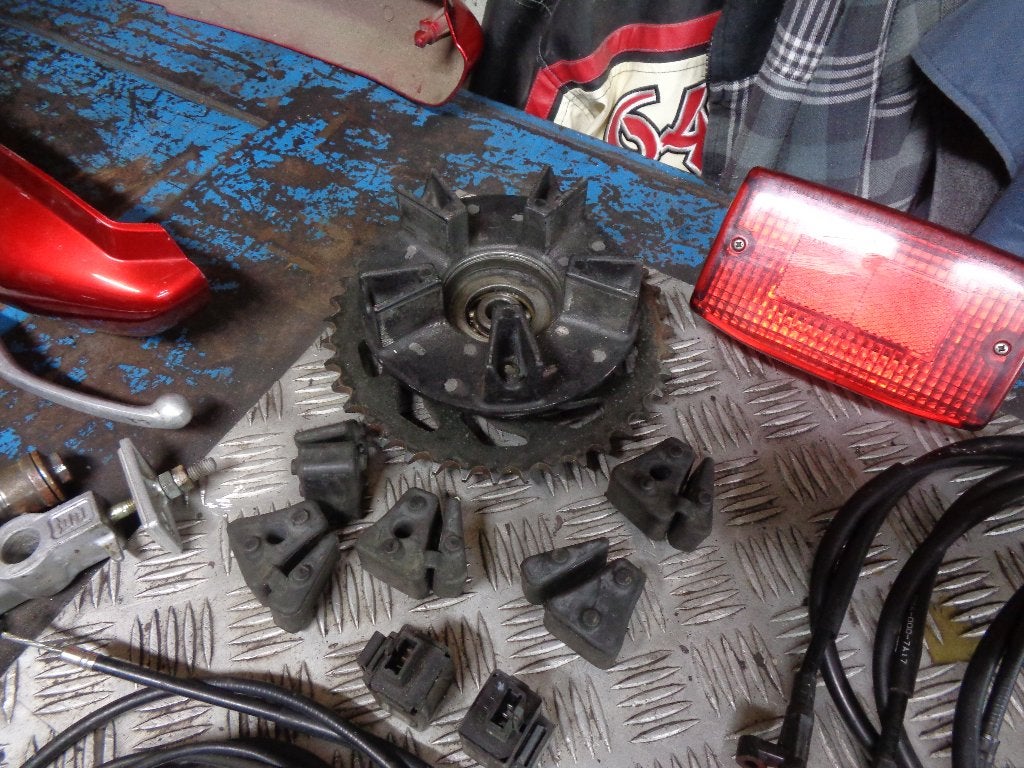 Honda cb750  sevenfifty rc42  onderdelen rest./partij, Motoren, Ophalen of Verzenden, Gebruikt
