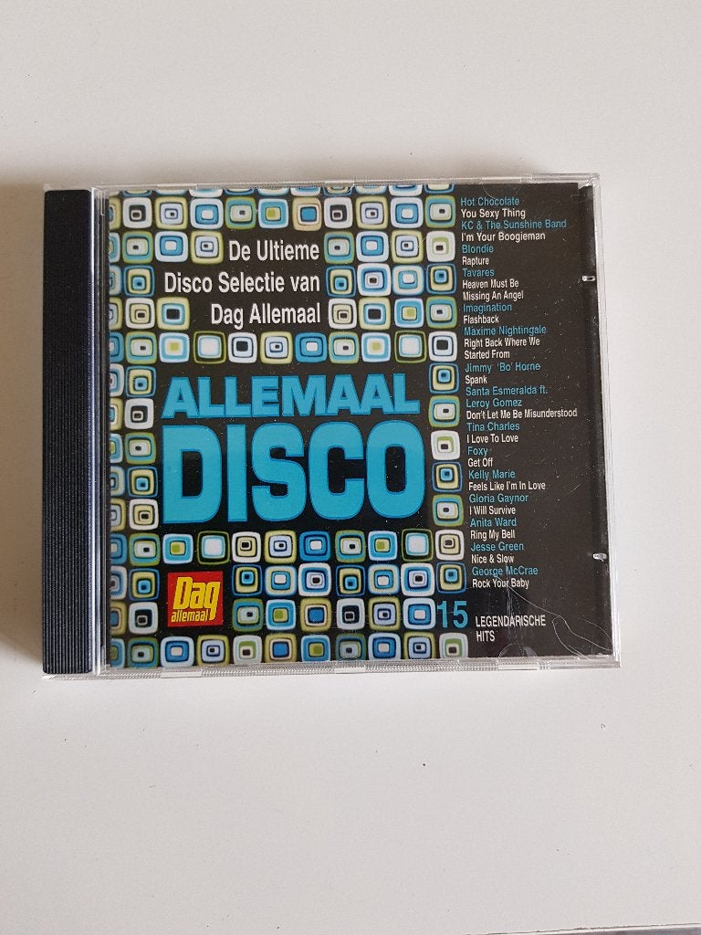 Allemaal Disco - De Ultieme Disco Selectie, Gebruikt, Verzamelalbum, Verzenden, Pop