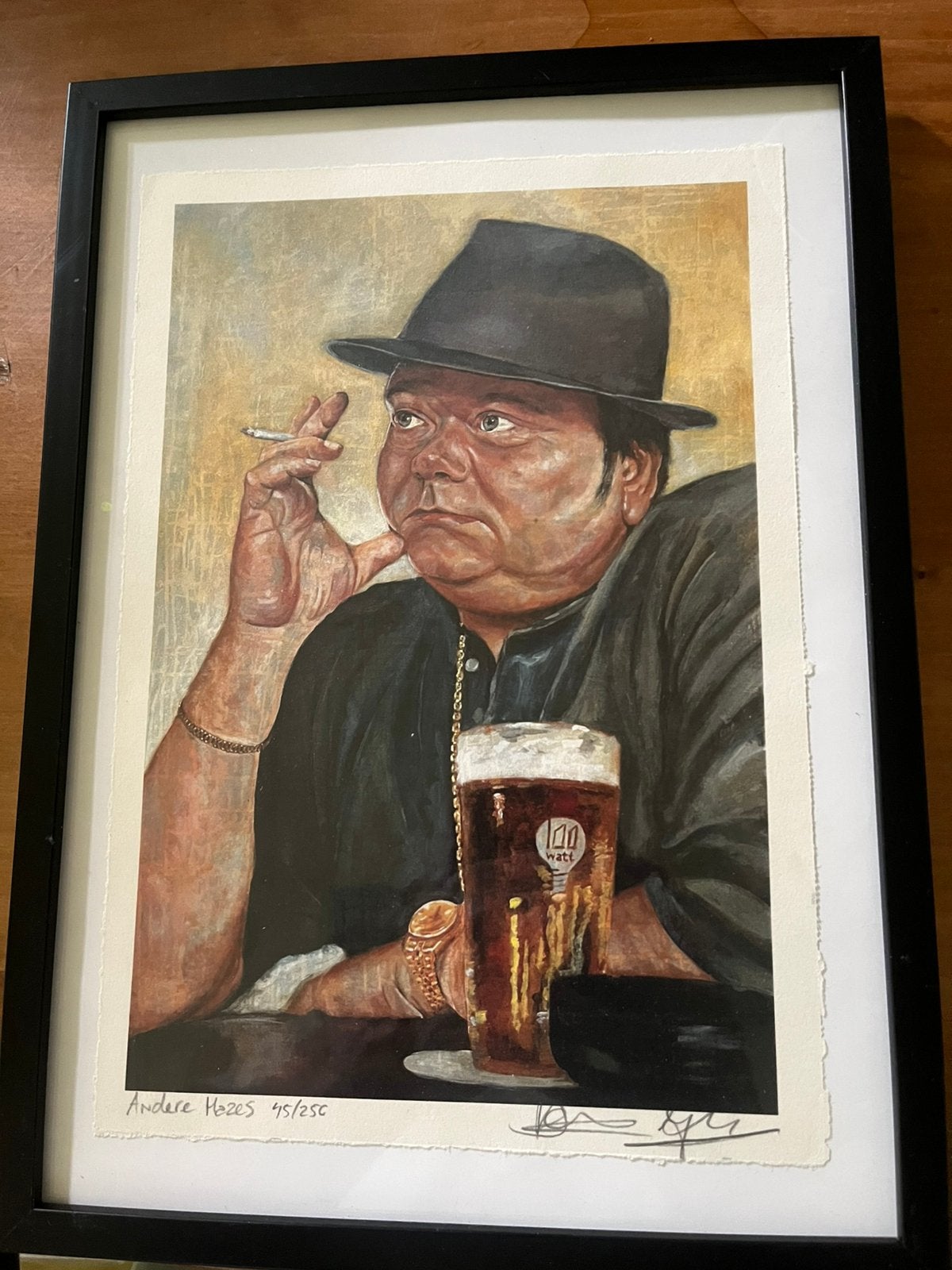 Andere Hazes  genummerd en gesigneerd, Overige stijlen, Portret of Personen, Overige technieken, Ophalen of Verzenden