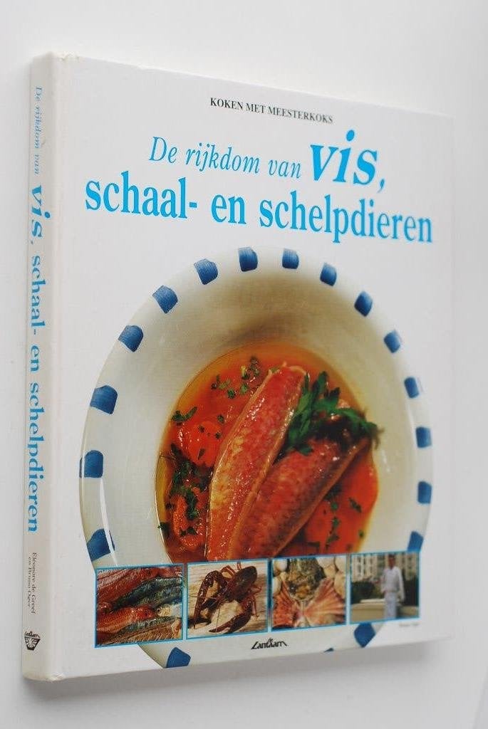 Vis schaal- en schelpdieren - Kookboek De Lantaarn 2001, Verzenden, Zo goed als nieuw, Meesterkoks