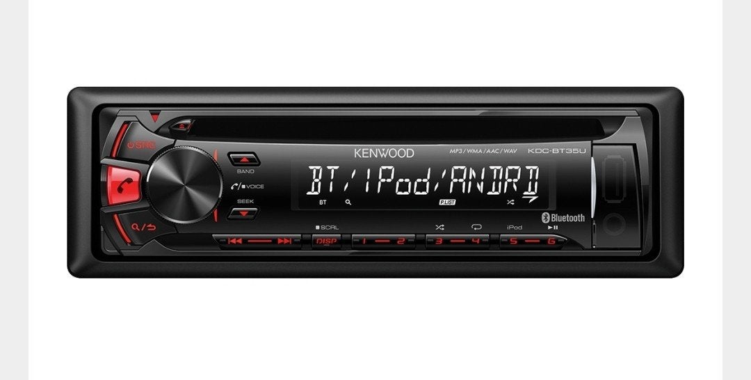 Kenwood KDC-BT35U - Bluetooth autoradio, Ophalen, Zo goed als nieuw