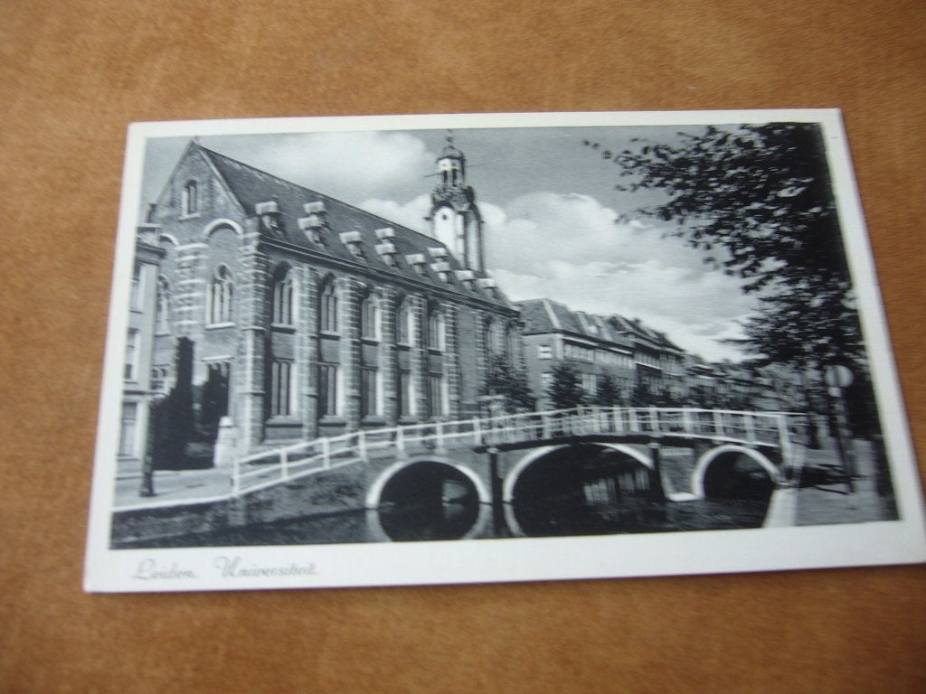 LEIDEN  =  UNIVERSITEIT, Verzenden, 1920 tot 1940, Ongelopen, Zuid-Holland