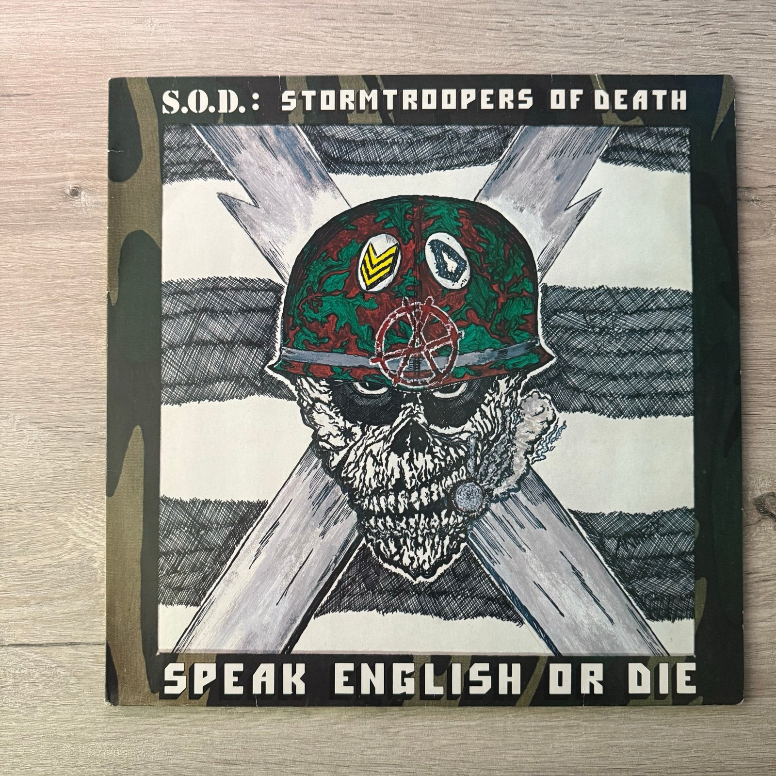 S.O.D. - Speak English or Die LP (Roadrunner Records), Ophalen of Verzenden, Gebruikt, Thrash metal