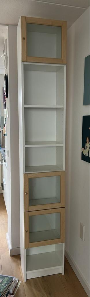 IKEA Billy/Oxberg boekenkast 237 cm, 40 cm en 28/30 cm, Ophalen, Minder dan 50 cm, 200 cm of meer, 25 tot 50 cm