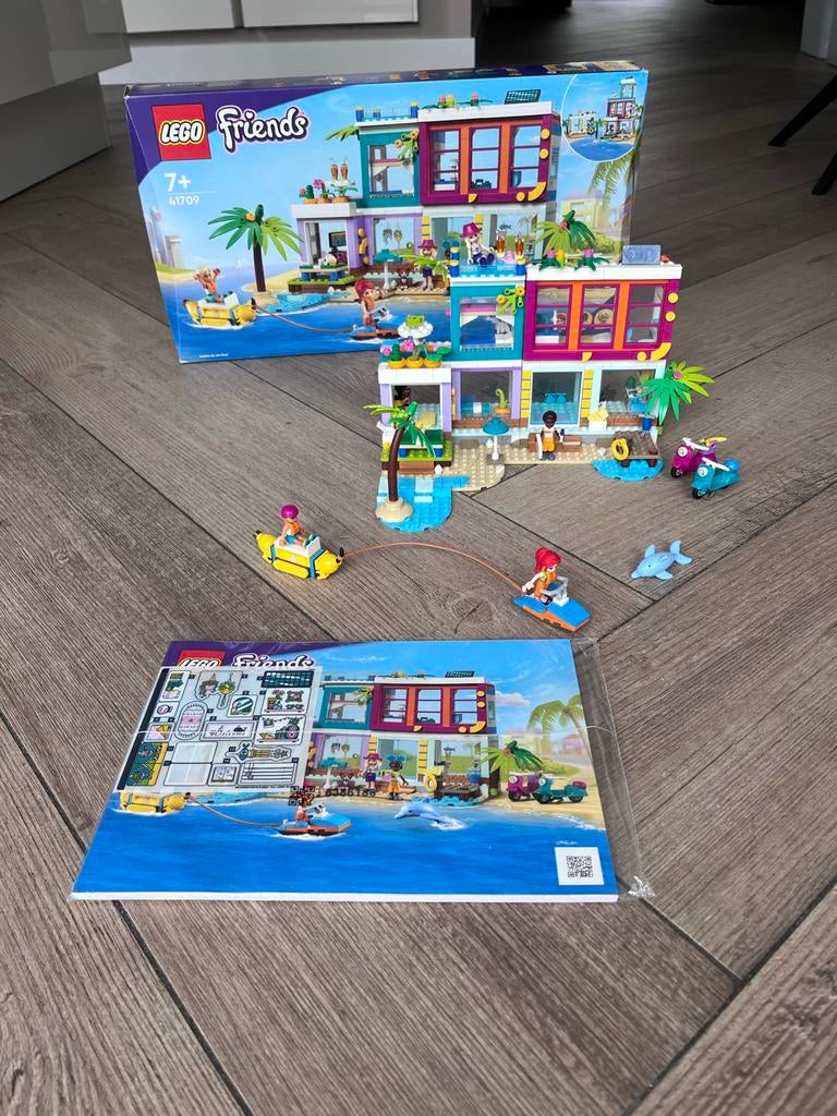 LEGO Friends 41709 Vakantiehuis aan het strand, Compleet, Lego, Friends, Ophalen of Verzenden
