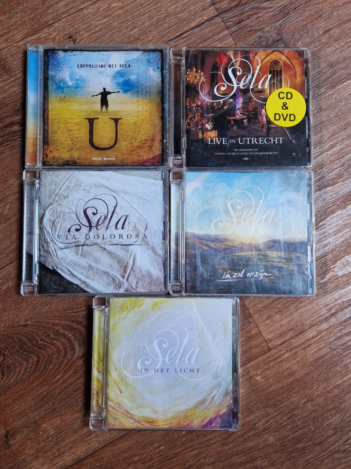 Set Sela 5 cd's, Gospel, Inclusief doosje, Ophalen of Verzenden, Zo goed als nieuw