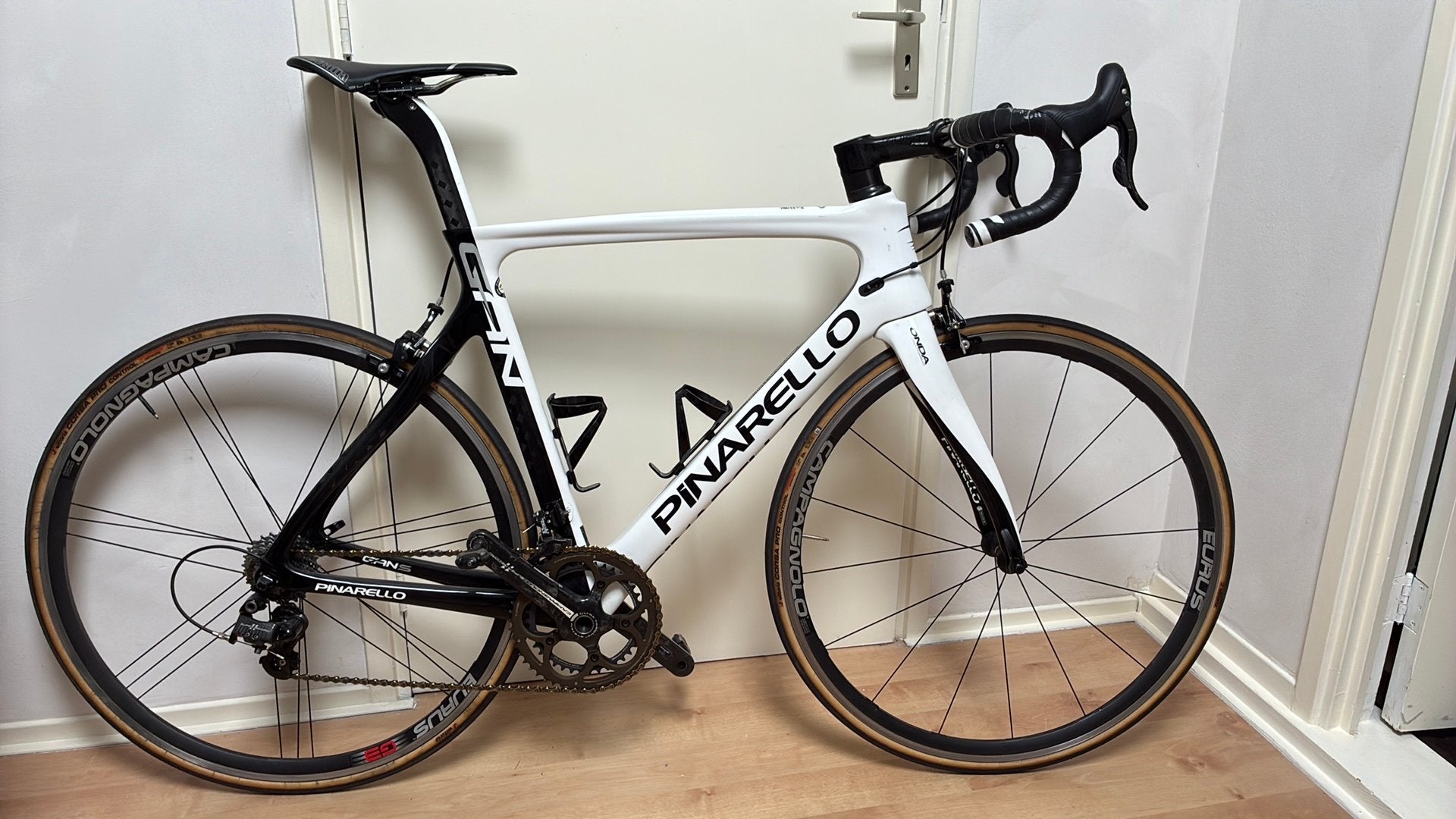 Racefiets Pinarello Gan S maat 56, Gebruikt, Meer dan 20 versnellingen, 53 tot 57 cm, Ophalen