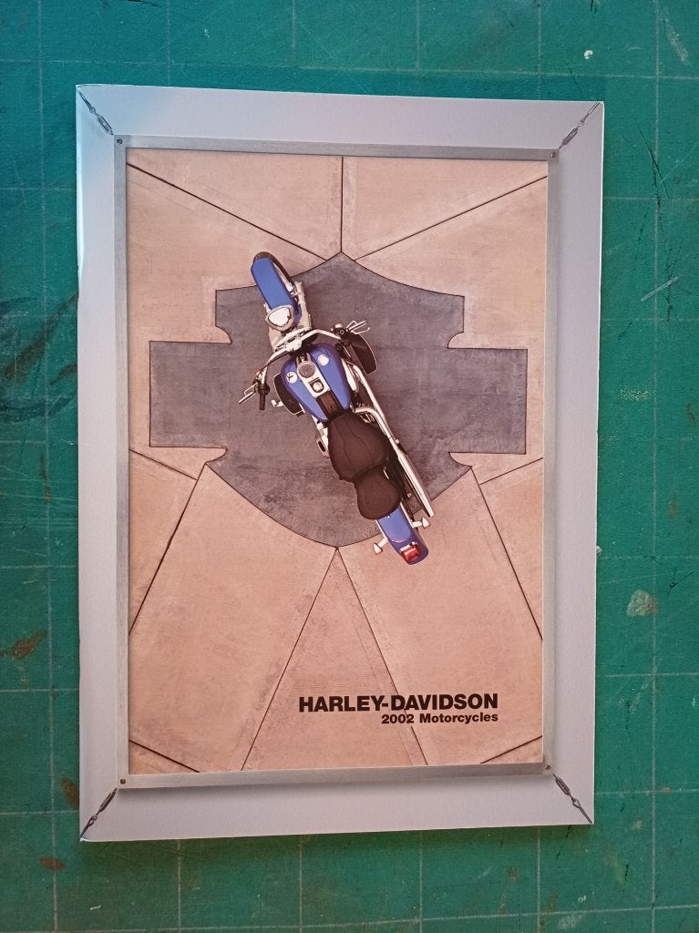 Harley Davidson dealer brochure folder origineel 2002 USA, Ophalen of Verzenden, Harley-Davidson of Buell