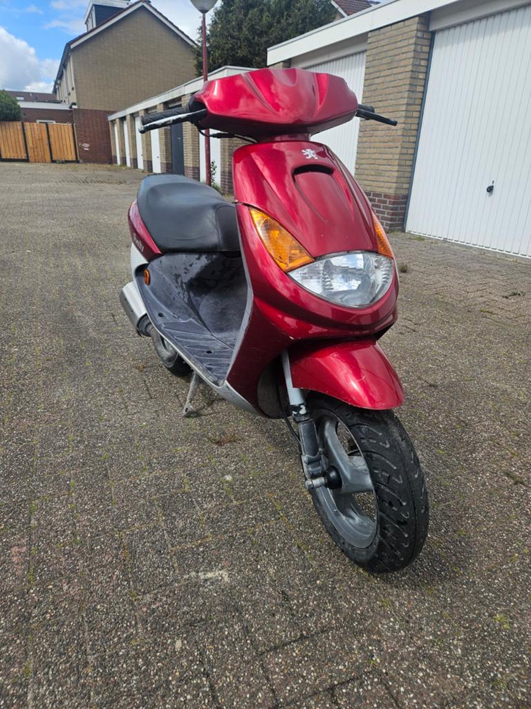 Peugeot vivacity 2 takt, Ophalen