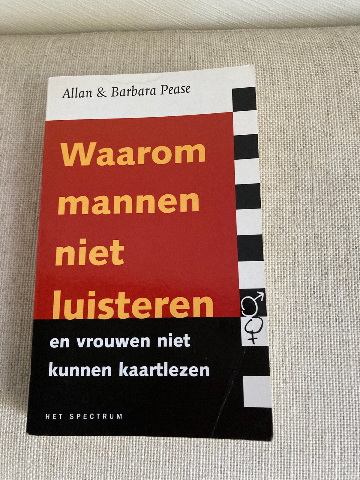 Boek waarom mannen niet luisteren, Ophalen of Verzenden, Gelezen, Sociale psychologie