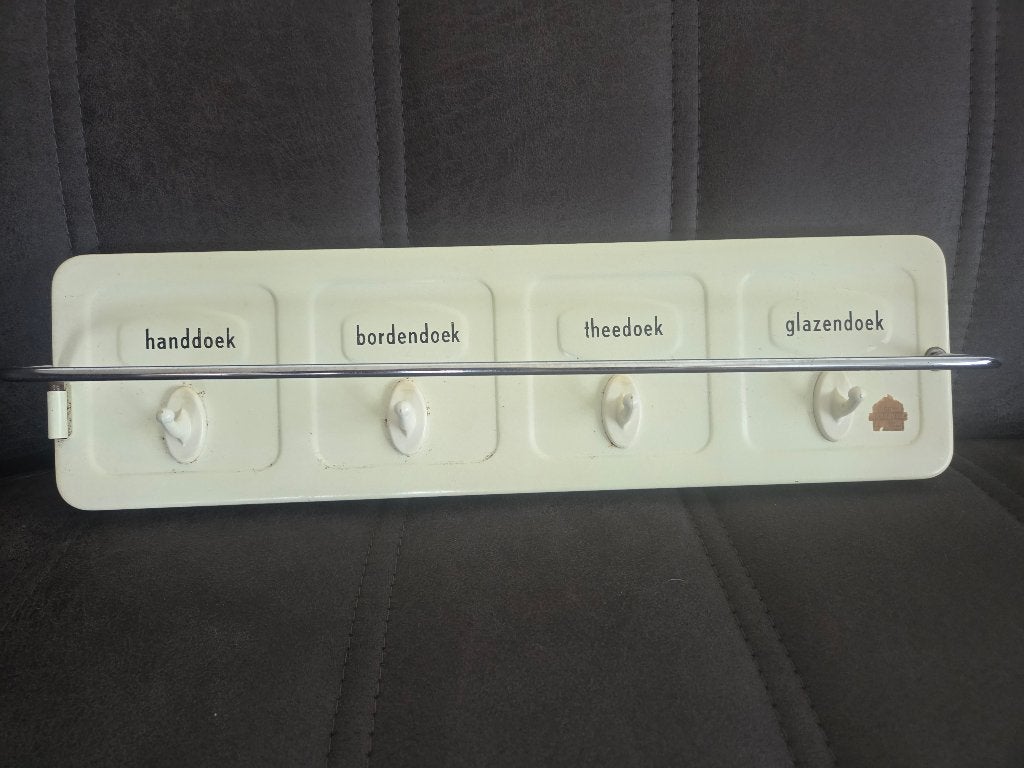 Brabantia handdoekrek  ( vintage), Metaal, Brabantia, Ophalen, Beige