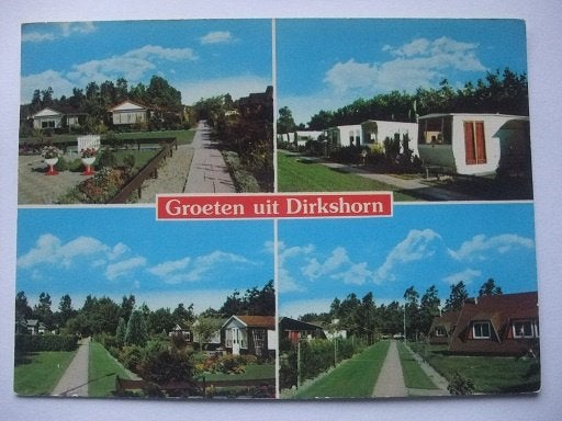 R71 Groeten uit Dirkshorn - 1980, Verzamelen, Verzenden, 1980 tot heden, Gelopen, Noord-Holland