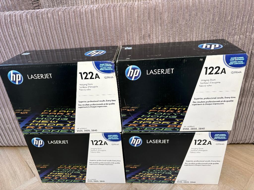 4 x drums HP Q3964A (HP 122A) voor HP 2550-2820-2840 serie, Ophalen of Verzenden, Nieuw, Overige typen, HP (ORIGINEEL)