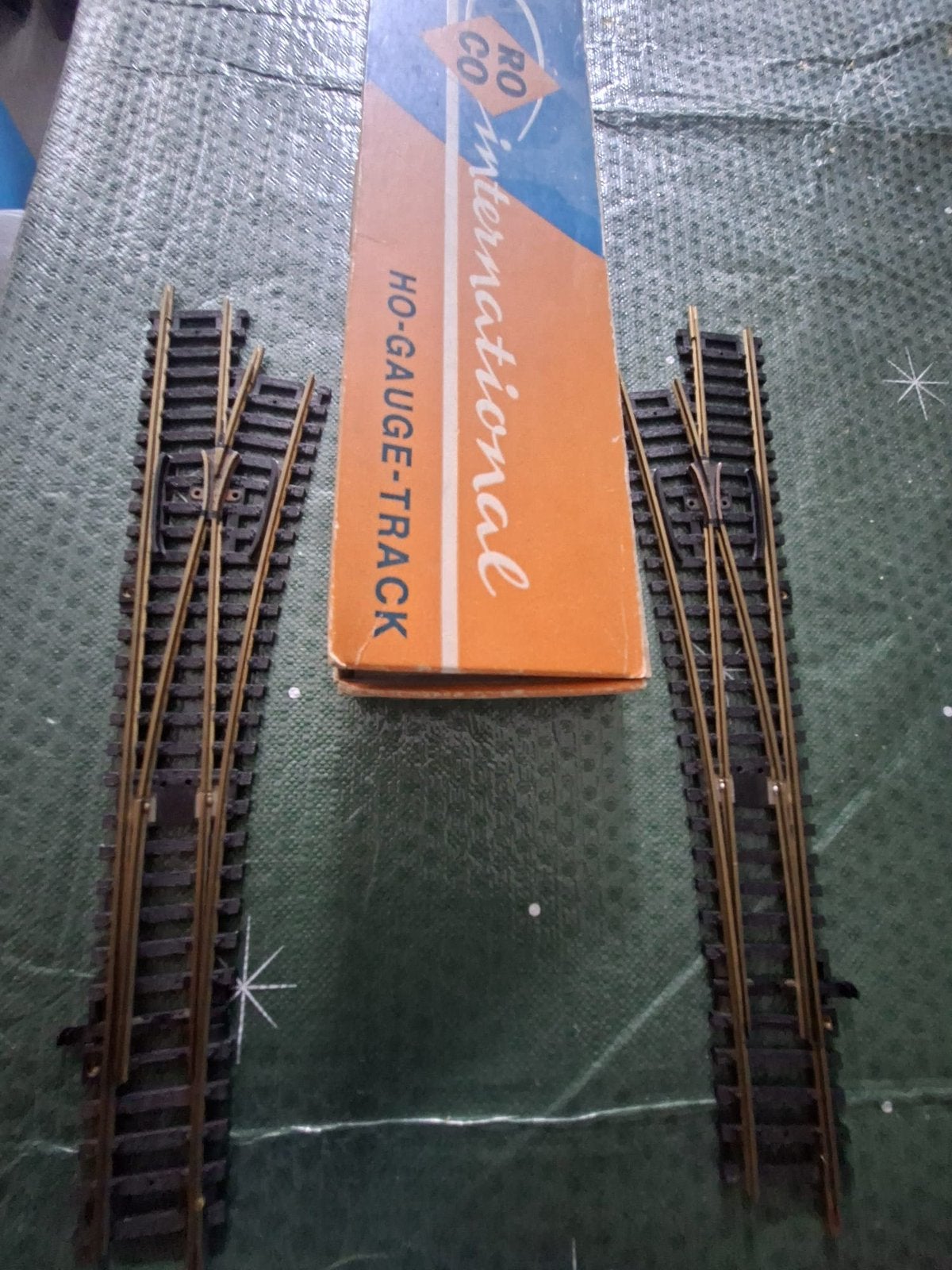 Roco messing HO wissel, Hobby en Vrije tijd, Ophalen, Gelijkstroom, Rails, Zo goed als nieuw