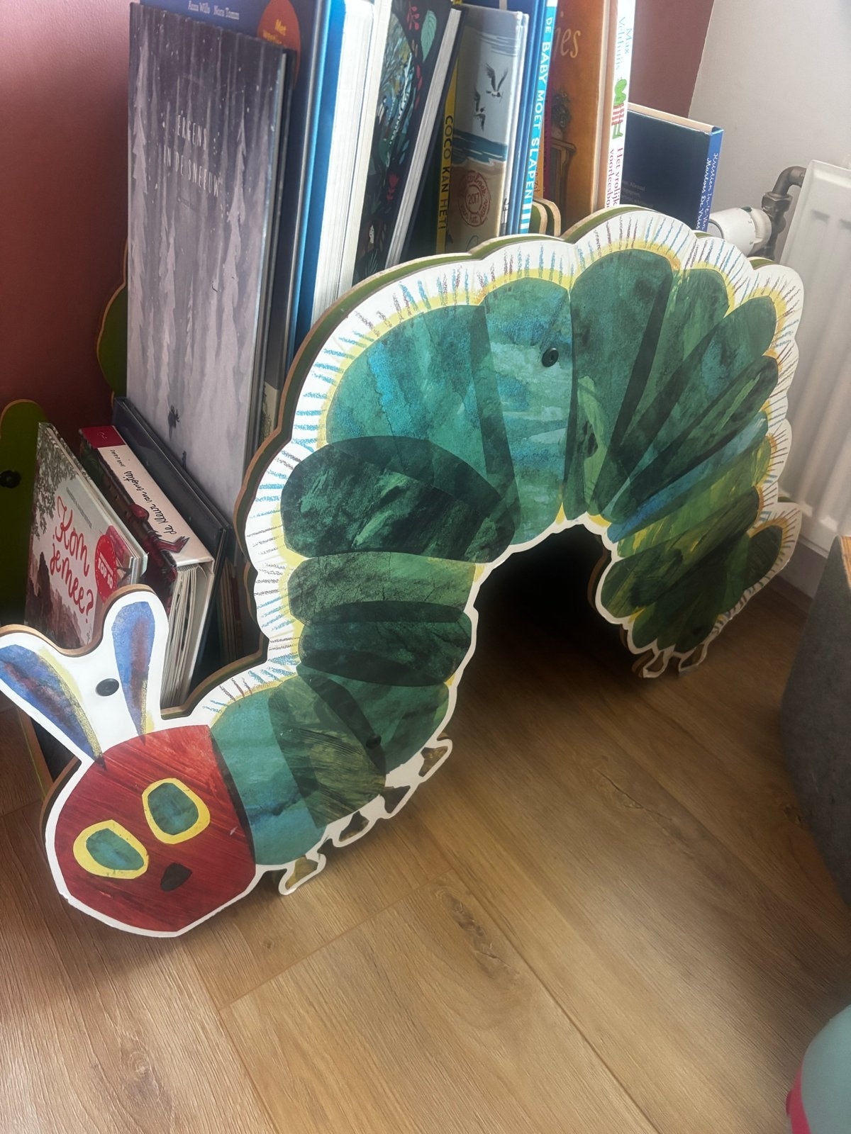 Boekenkast Rupsje Nooitgenoeg, Ophalen, Met plank(en), Gebruikt, 50 tot 100 cm