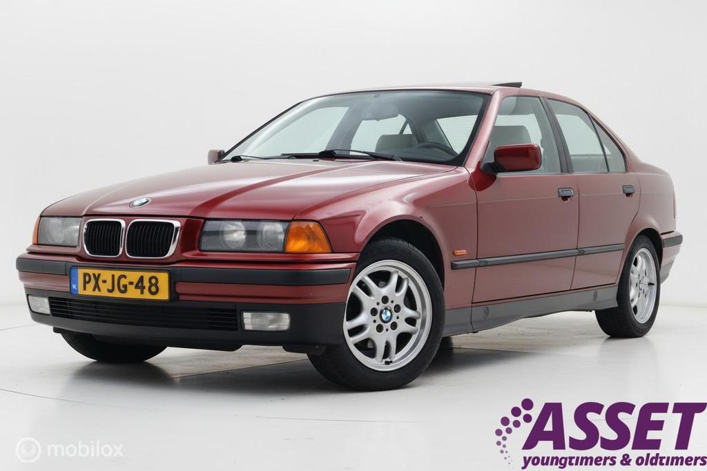 BMW 3-serie 320i 6-cilinder E36 5-bak | schuifdak | historie, Auto's, BMW, Gebruikt, 150 pk, Origineel Nederlands, Bedrijf