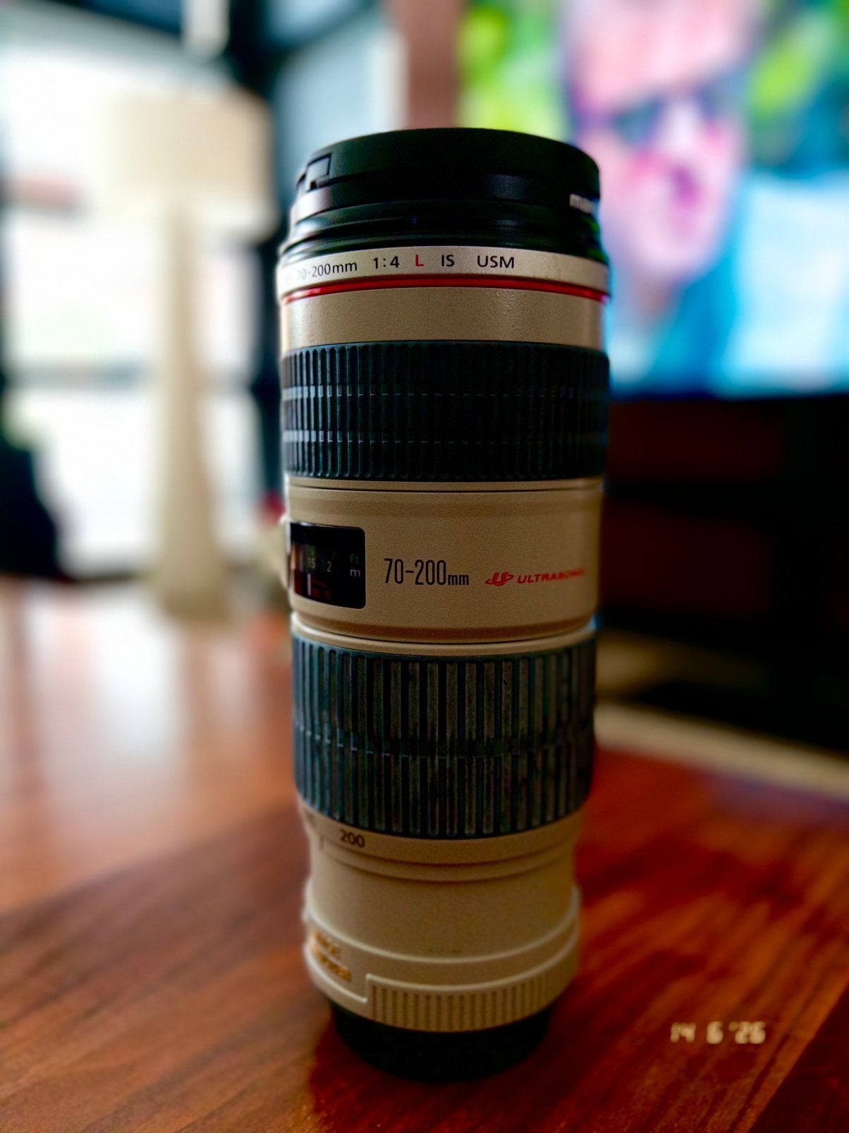 Canon EF 70-200mm f/4 L IS USM Telelens, Ophalen, Canon, Telelens, Zo goed als nieuw