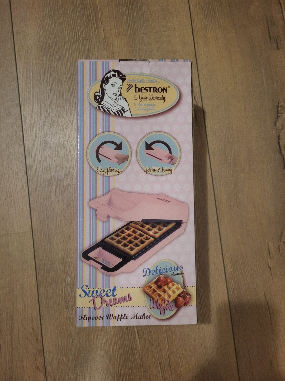Nieuw! Bestron wafelijzer, Ophalen of Verzenden, Nieuw, Overige typen