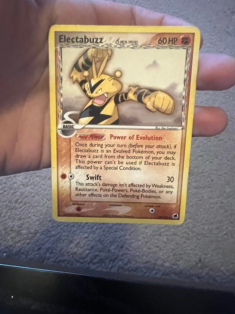Electabuzz 19/101, Ophalen of Verzenden, Zo goed als nieuw