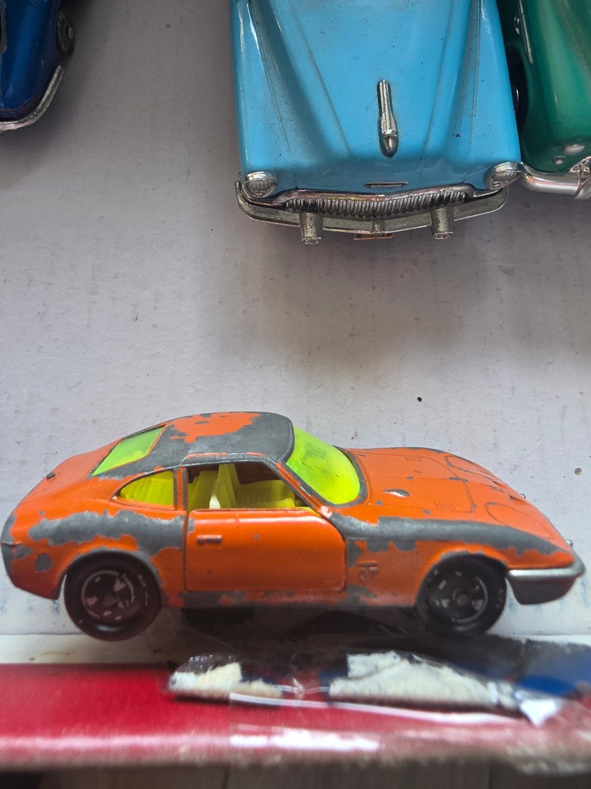 Siku Opel GT 1900 modelauto - Gebruikt, Ophalen of Verzenden