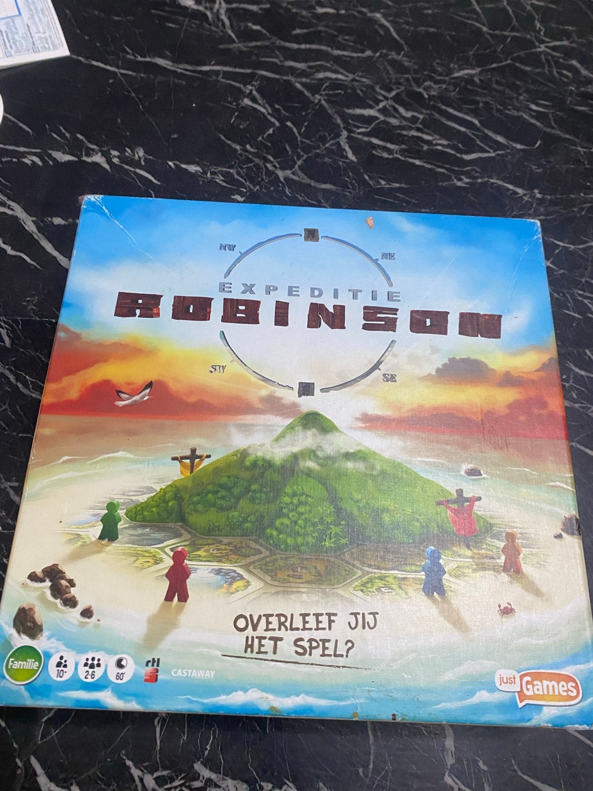 Diverse bordspellen: Expeditie Robinson, Cash & Run, Weekend, Drie of vier spelers, Ophalen of Verzenden, Gebruikt