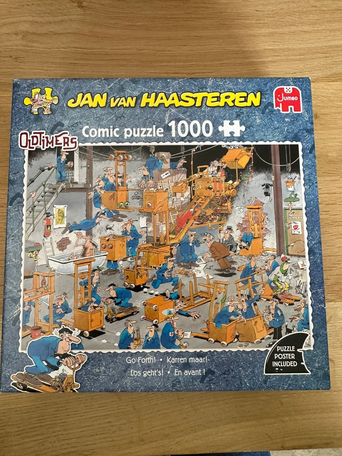 Jan van Haasteren/Karren maar, Ophalen of Verzenden, 500 t/m 1500 stukjes, Zo goed als nieuw