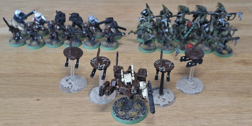 T'au Empire Force, Hobby en Vrije tijd, Gebruikt, Figuurtje(s), Ophalen of Verzenden, Warhammer 40000