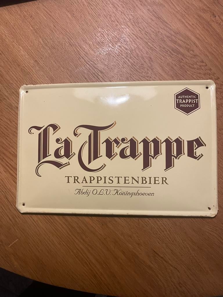 La trappe plaat, Ophalen of Verzenden, Zo goed als nieuw