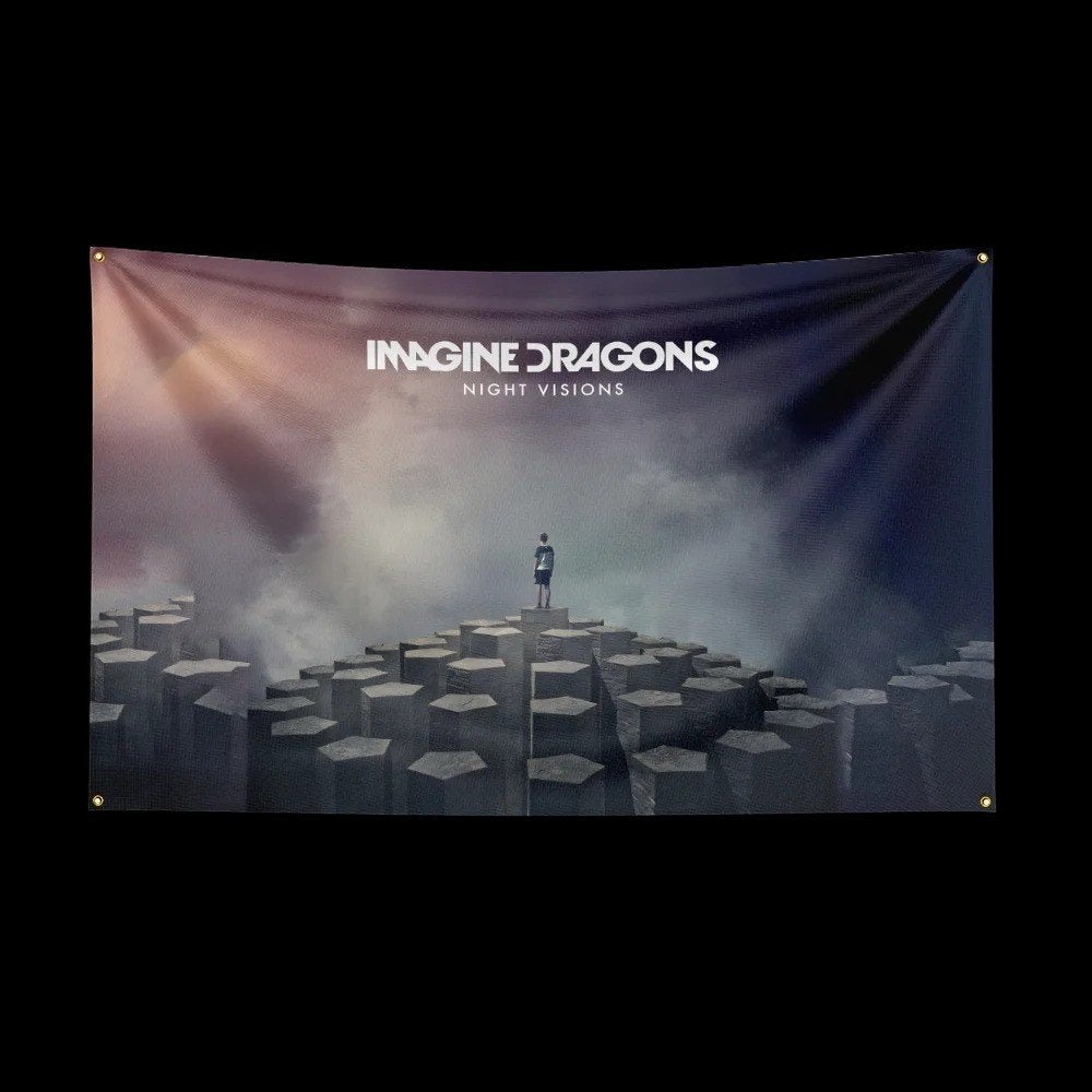 Grote vlaggen Imagine Dragons (150x90cm), Ophalen of Verzenden, Nieuw