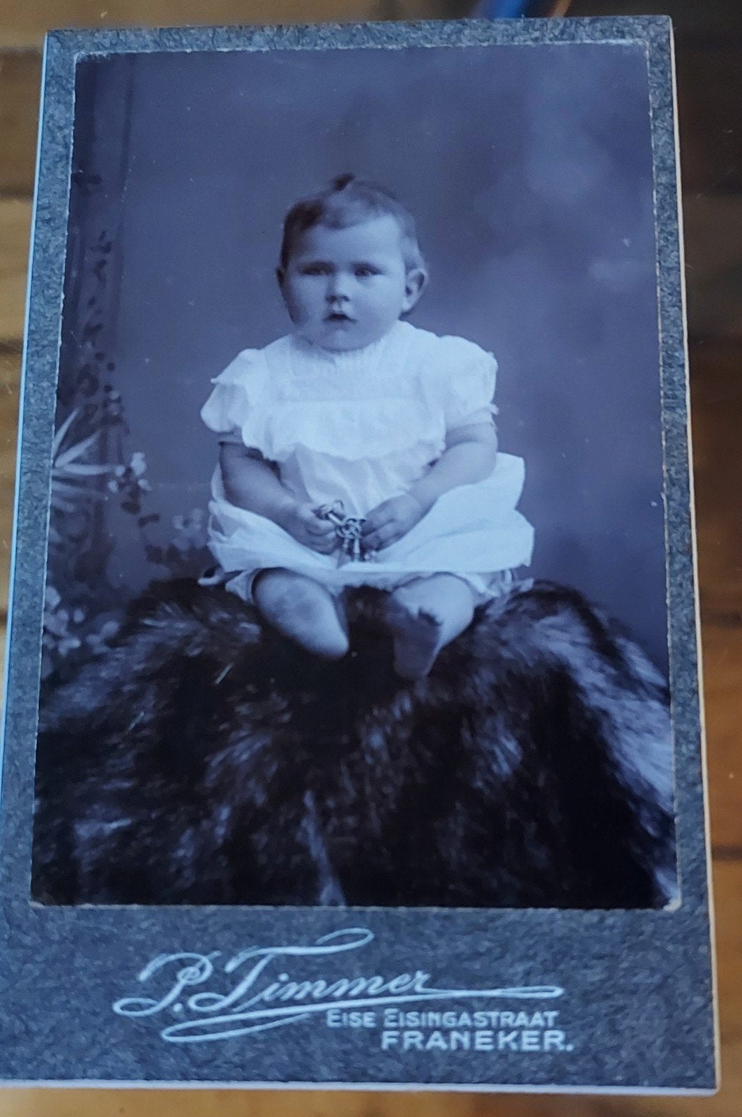 CdV Franeker , P.Timmer, Ophalen of Verzenden, Voor 1940, Gebruikt, Klederdracht