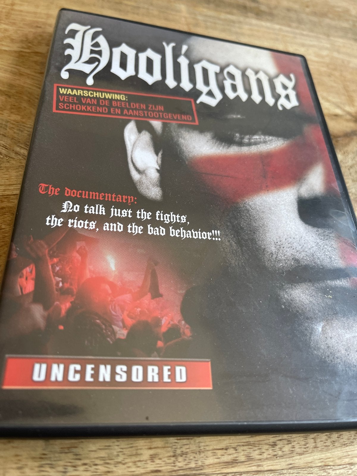 Hooligans (DVD) - Schokkende documentaire, Vanaf 16 jaar, Nederlands, Ophalen of Verzenden, Inclusief doosje