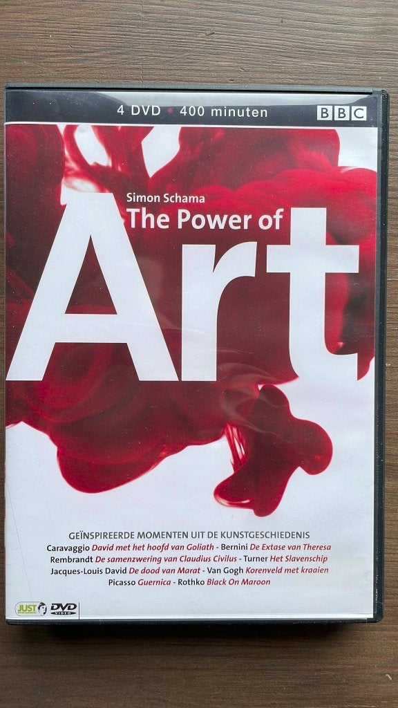 OPHALEN A.U.B. dvd-serie The Power of Art, Ophalen, Engels, Nederlands, Zo goed als nieuw