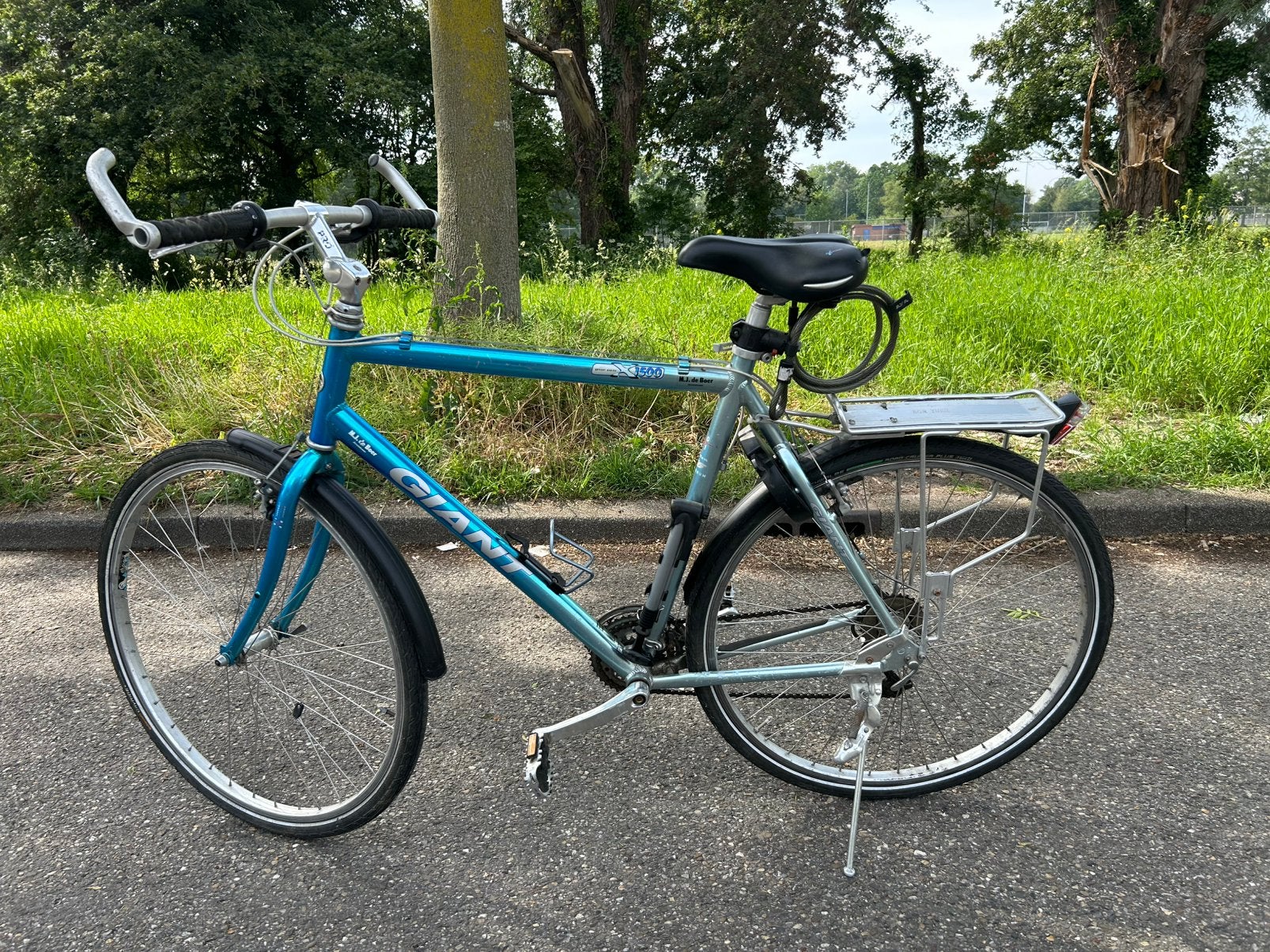 Giant herenfiets 21 versnellingen nieuwe banden, Fietsen en Brommers, Fietsen | Heren | Herenfietsen, Ophalen of Verzenden, Zo goed als nieuw