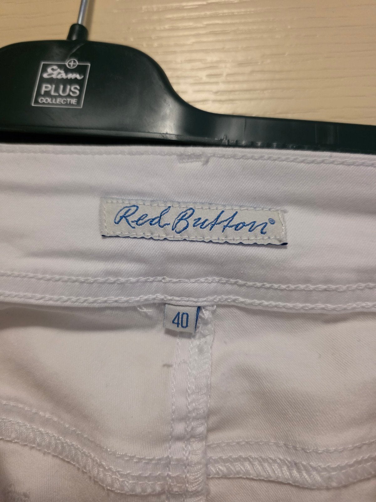 Nieuwe Red Button broek maat 40 met studs, Kleding | Dames, Maat 38/40 (M), Beige, Nieuw, Ophalen of Verzenden