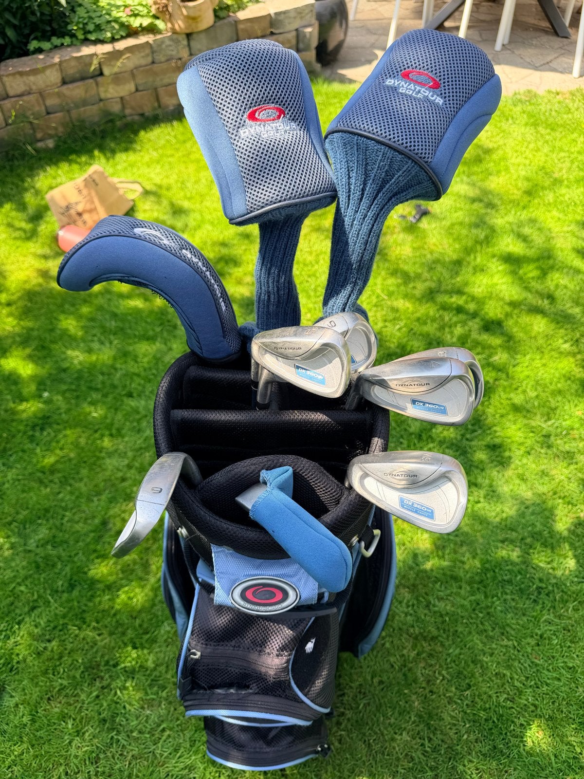 Dynatour DX 360 Lite - 10-delige linkshandige dames golfset, Ophalen, Gebruikt, Set, Overige merken