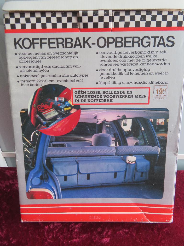 KOFFERBAK - OPBERGTAS nieuw, Auto diversen, Auto-accessoires, Ophalen of Verzenden, Nieuw